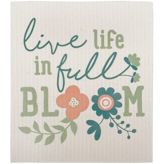 Carson Home 11085 Bloom Swedish Dish Cloth, 7.75-inch Length