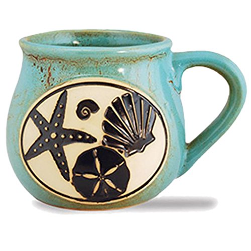 Cape Shore Shell Starfish Beach Ocean Ceramic Comfort Mug 16oz