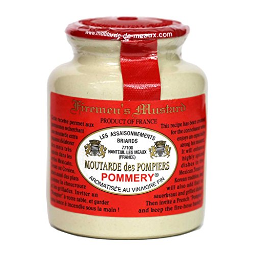 The French Farm Pommery Fireman's Moutarde des Pompiers, 250 ml