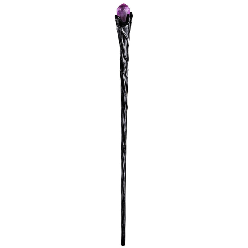 Veronese Design 14 Inch Amethyst Meteoric Spire Magic Wand Resin Collectible Wizard Prop