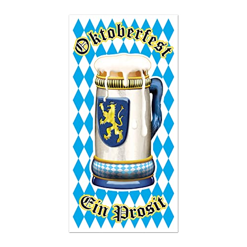 Beistle Oktoberfest Door Cover, 30 by 5-Feet