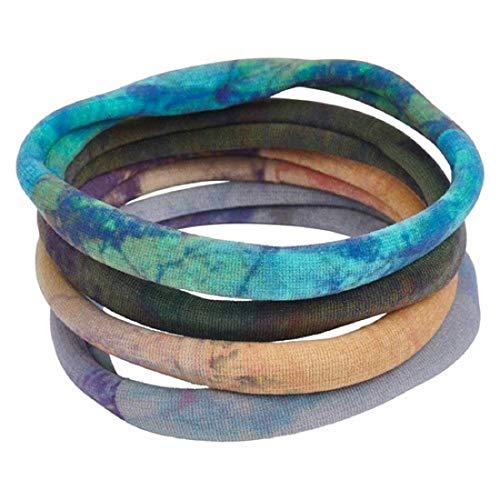 Bamboo Trading Company RH104 Bella Collection Forest Hair Tie, Multicolor