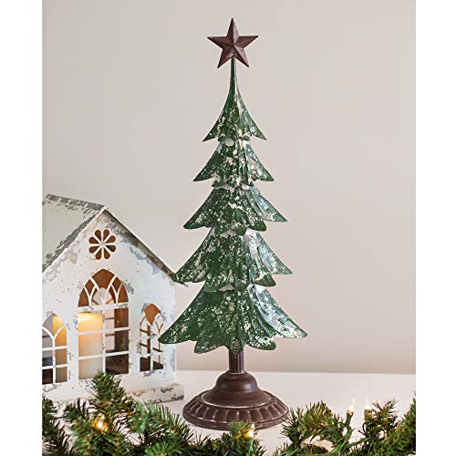 CTW Home Collection Metal Christmas Tree with Star