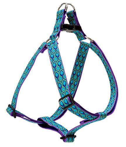 Lupine Pet Originals 1" Rain Song 19-28" Step In Harness for Medium Dogs