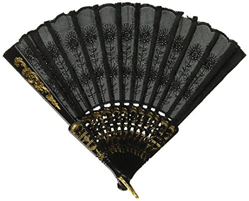 Forum Novelties Lace Fan (Black)