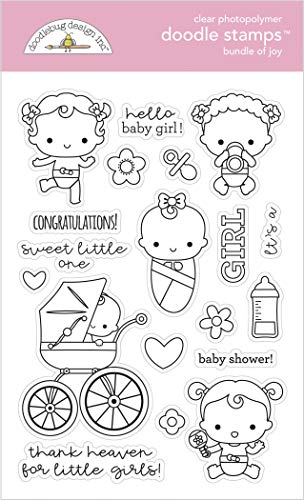 PA Distribution Doodlebug Design Stamps Clear Bundle of, Bundle of Joy