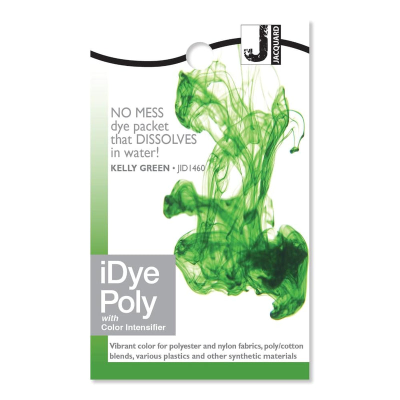 Jacquard IDYE-460 iDye Poly, 14 Grams, Kelly Green