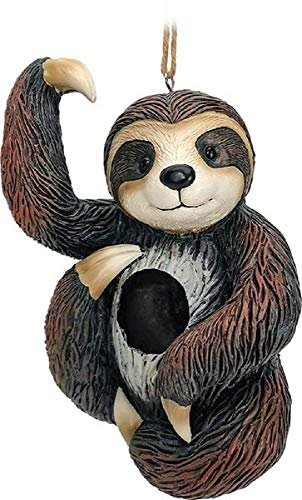 Spoontiques Sloth 10232 Weather Resistant Birdhouse 11 H