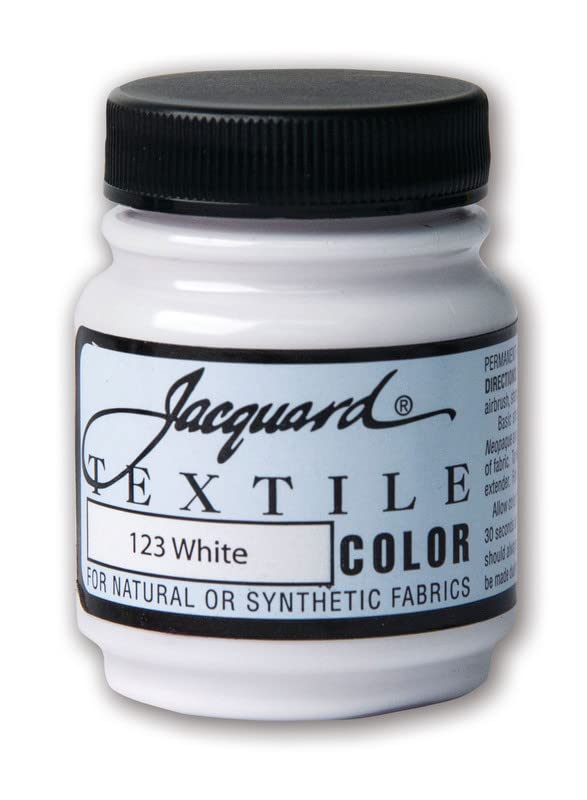 Jacquard Textile Paint 2.25 Oz White