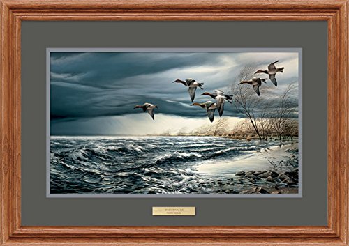 Wild Wings(MN) Whitewater - Canvasbacks Framed Encore Print by Terry Redlin