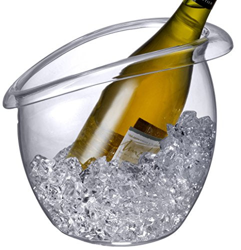 Prodyne Bubble Wine Bucket, Clear