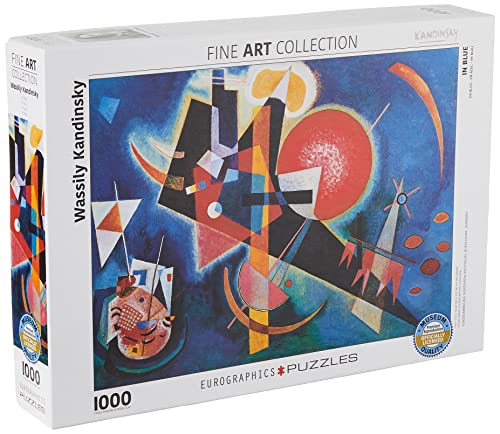 EuroGraphics in Blue by Kandinsky 1000 Piece Puzzle (6000-1897)