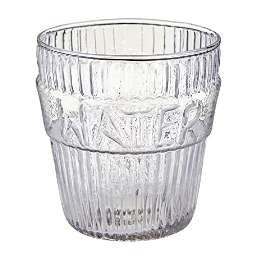 Creative Brands J2466 Water Table Glass, 3.5-inch Height, Set of 4