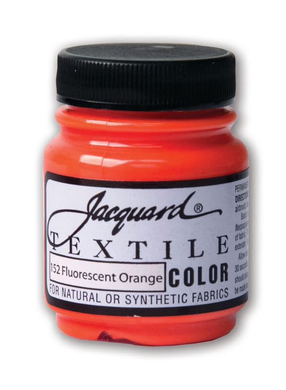 Jacquard Textile Paint 2.25 Oz Fl Orange