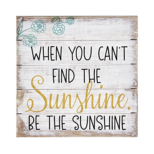 Sincere Surroundings PET12848 Be The Sunshine-8 x 8, White