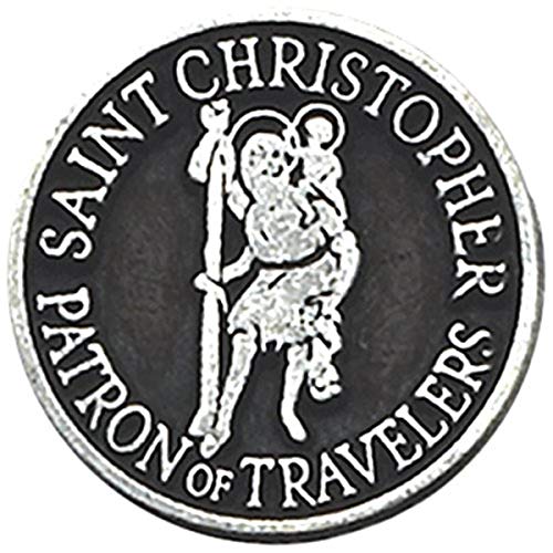 Cathedral Art Saint Christopher Pocket Token, 1-Inch