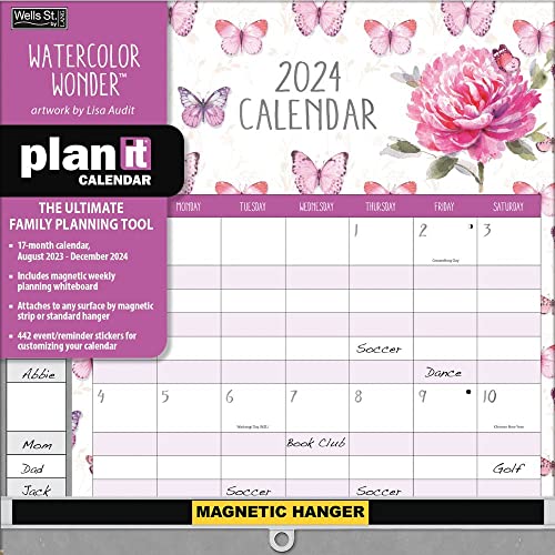 LANG WSBL Watercolor Wonder 2024 Plan-It Calendar (24997009190)