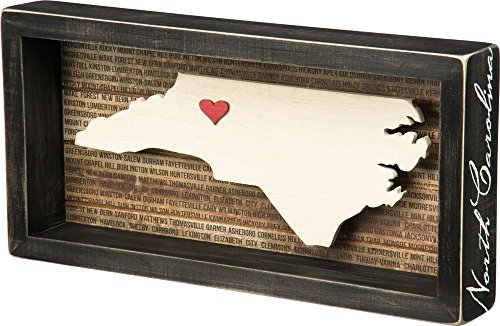 Primitives By Kathy State Box Sign, North Carolina