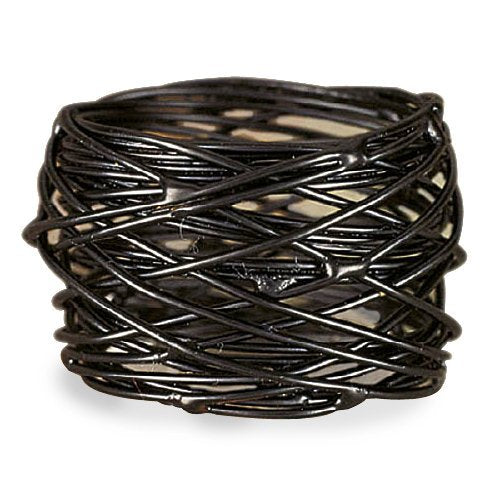 DII Design Metal Napkin Rings Birds Nest by Design Imports