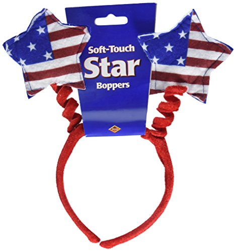 Beistle Patriotic Star Boppers (stars & stripes design) Party Accessory (1 count) (1/Pkg)