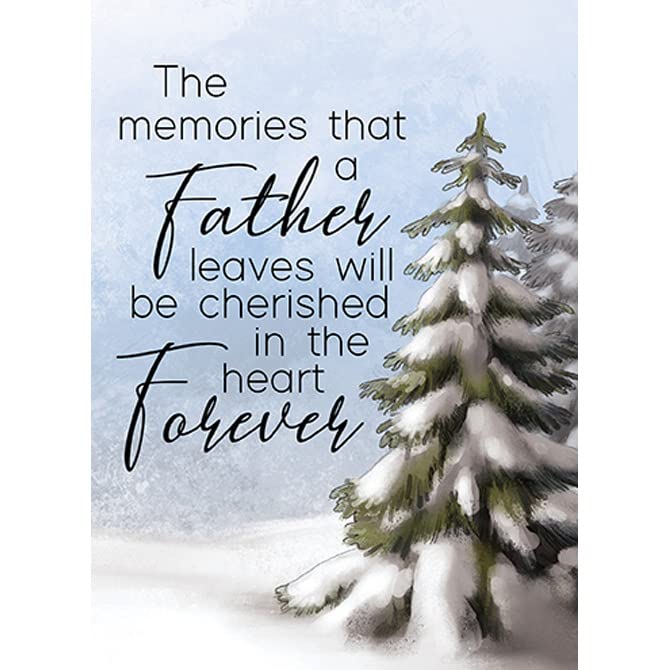 Carson Home Father Greeting Card, 6.88-inch Length