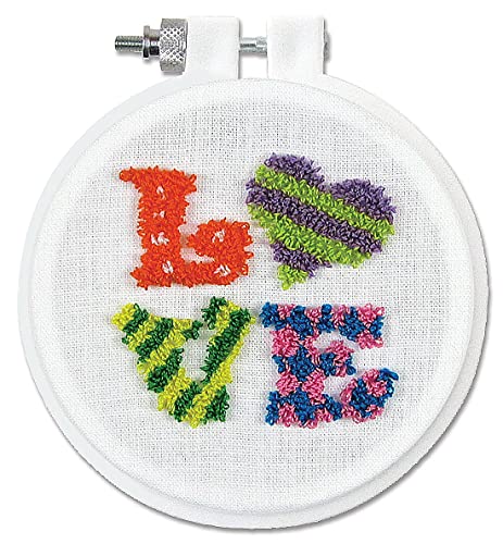 Design Works Crafts Punch Needle Kit, Love