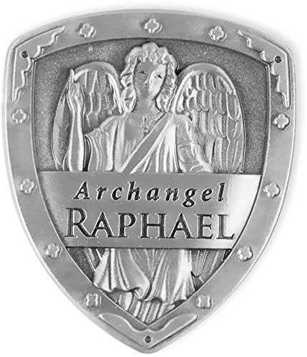 Quanta Angelstar 15512 Archangel Pocket Shield Token, 1-1/4 by 1-Inch, Raphael