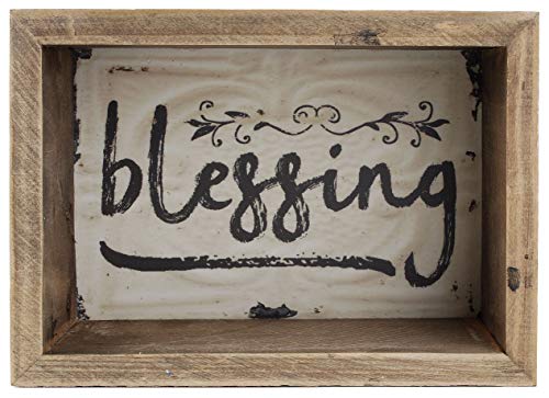 Blossom Bucket Blessing Box Home Accent, One Size, Multi-Colored