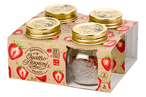 Bormioli Rocco Quattro Stagioni Jar - .15L // 5 oz - 4pc set