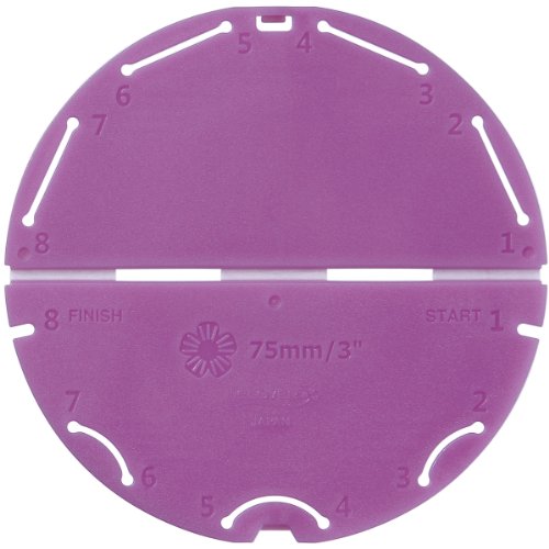 CLOVER 8487 Kanzashi Flower Maker Orchid Petal, Large