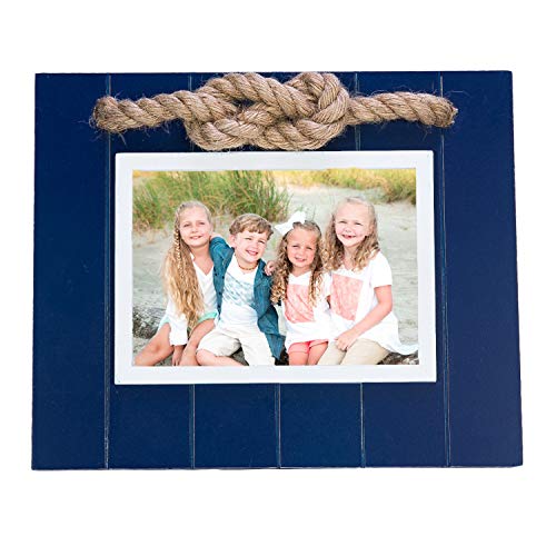 Beachcombers SS-BCS-02389 Navy Frame with Rope Accent