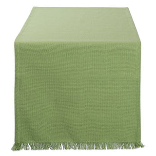DII Design CAMZ10440 Table Runner, 14 x 72, Solid Green