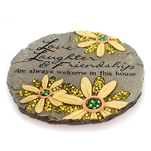 Carson Home Accents CHA10146 Beadworks Garden Stone Friendship (Set of 1)