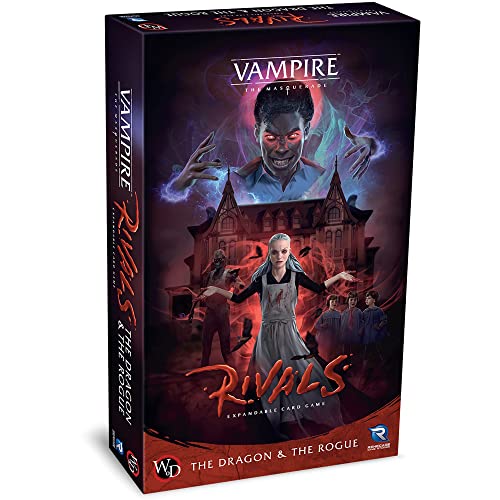 Renegade Game Studios Store Vampire: The Masquerade Rivals Expandable Card Game The Dragon & The Rogue Expansion - Ages 14+, 2-4 Players, 30-70 Min (RGS02458)