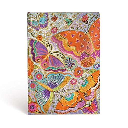 Paperblanks Flexis Playful Creations Flutterbyes (Laurel Burch Collection) Softcover Notebook, Lined ‚Äì Midi