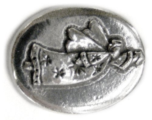 Basic Spirit Star Angel / Believe Pocket Token (Coin) Handcrafted Pewter Home Lead-Free CN-4