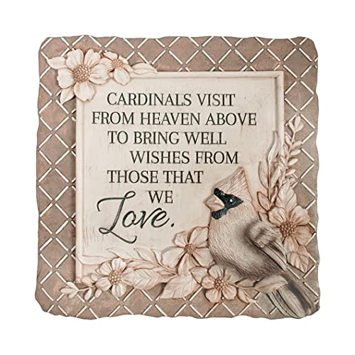 Carson 12759 Cardinals Garden Stone, 9.5-inch Width