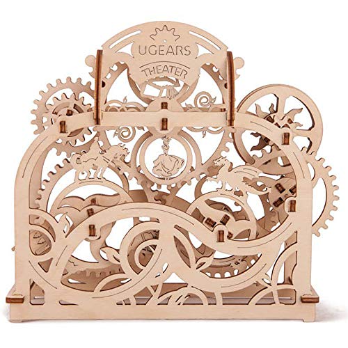 Ukidz S.T.E.A.M. Line Toys UGears Models 3-D Wooden Puzzle - Mechanical Theater