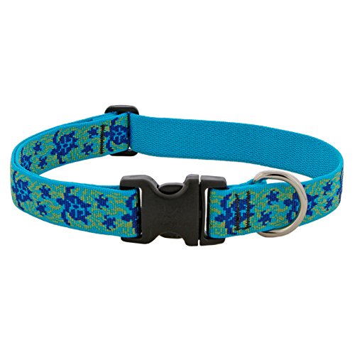 Lupine Pet Originals 1" Turtle Reef 25-31" Adjustable Collar for Extra Large Dogs