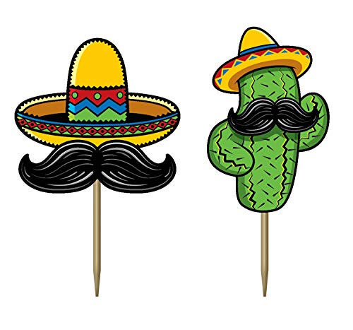 Beistle Mexican Fiesta Picks - 50 Pcs