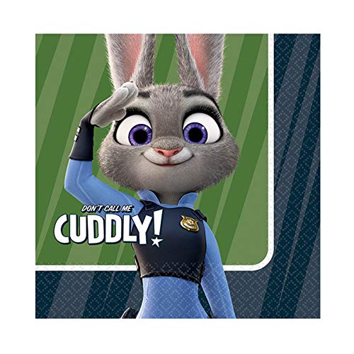 Amscan Zootopia Small Napkins (16ct)