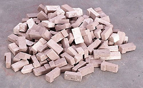 Aztec Imports Dollhouse Miniature Brick Corners, Brown Blend/125 ct #AAM0201C