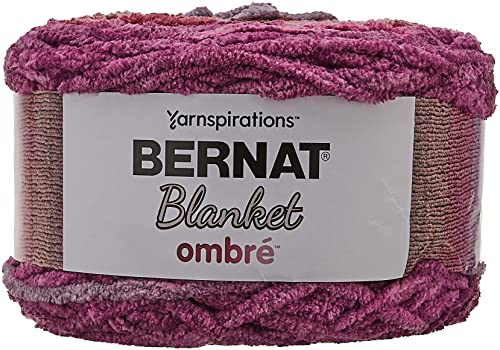 Spinrite Yarns (CA) Bernat Blanket yarn, Dusty Rose Ombre
