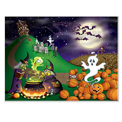 Beistle Halloween Insta Mural, 5-Feet by 6-Feet