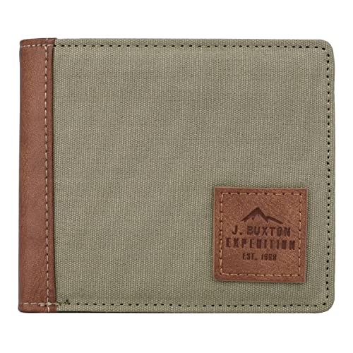 J. Buxton Expedition II Huntington Gear RFID Slimfold Olive