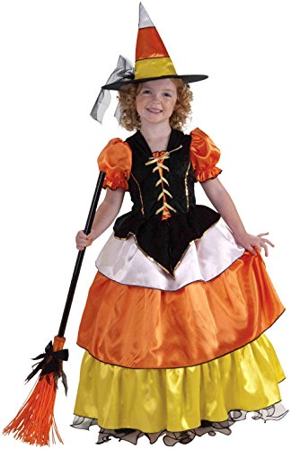 Forum Novelties Candy Corn Witch Costume, Child&
