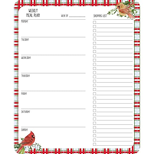 LANG Cardinal Birdhouse (1114110) Meal Planner, Large, MULTI