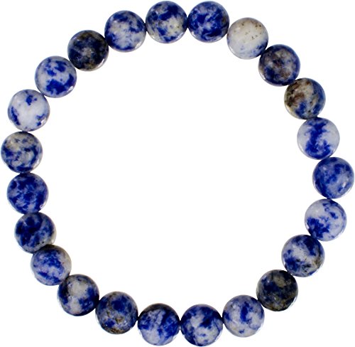 Kheops International Elastic Bracelet 8mm Round Beads - Sodalite