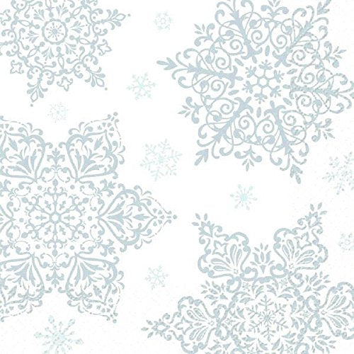 Amscan Shining Season 2 Ply Lunch Napkins Party Accessory, 125 Ct.