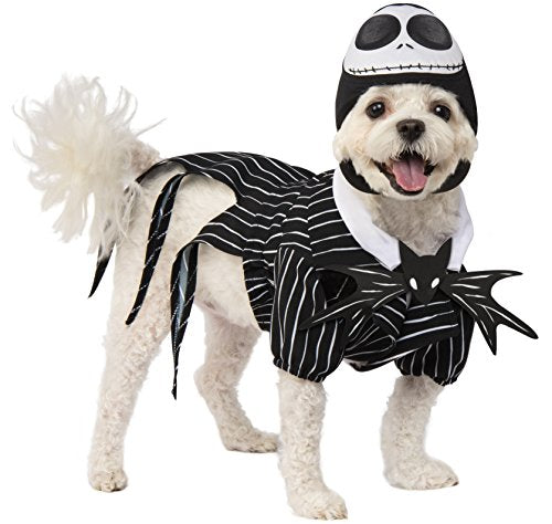 Rubie's Disney: Nightmare Before Christmas Pet Costume, Jack Skellington, X-Large (200184LXL_XL)